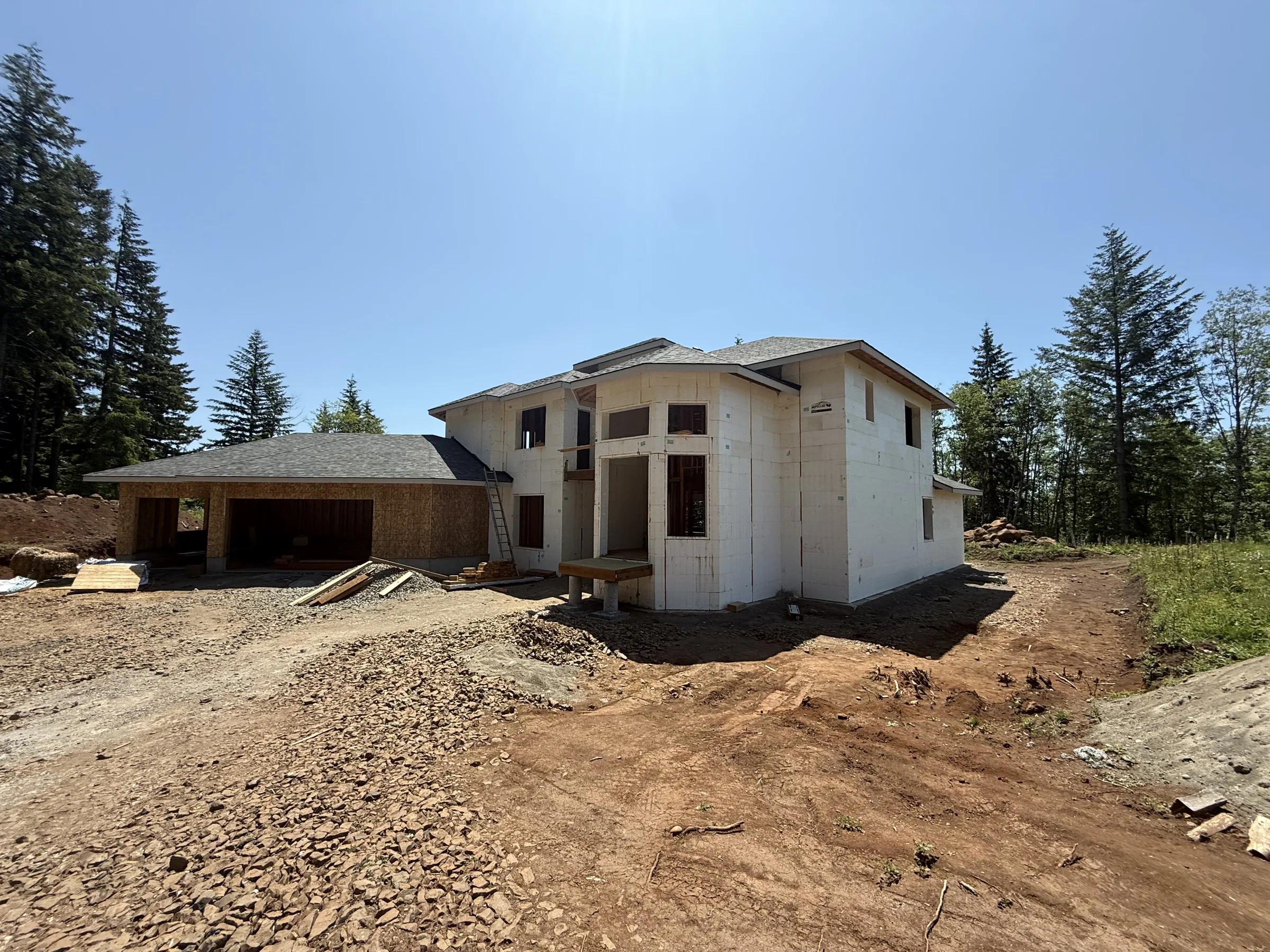 Hip-roof contemporary before